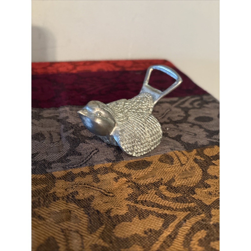 Sparrow Bird  Dual Bottle Cap Opener Solid Heavy Metal Barware